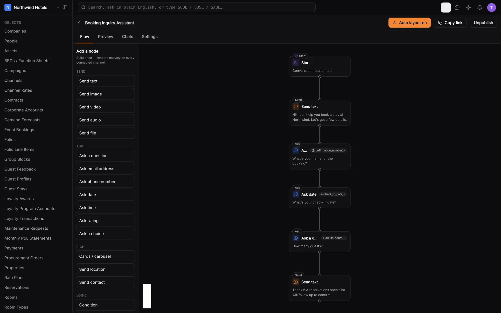 klerc chatbot graph builder